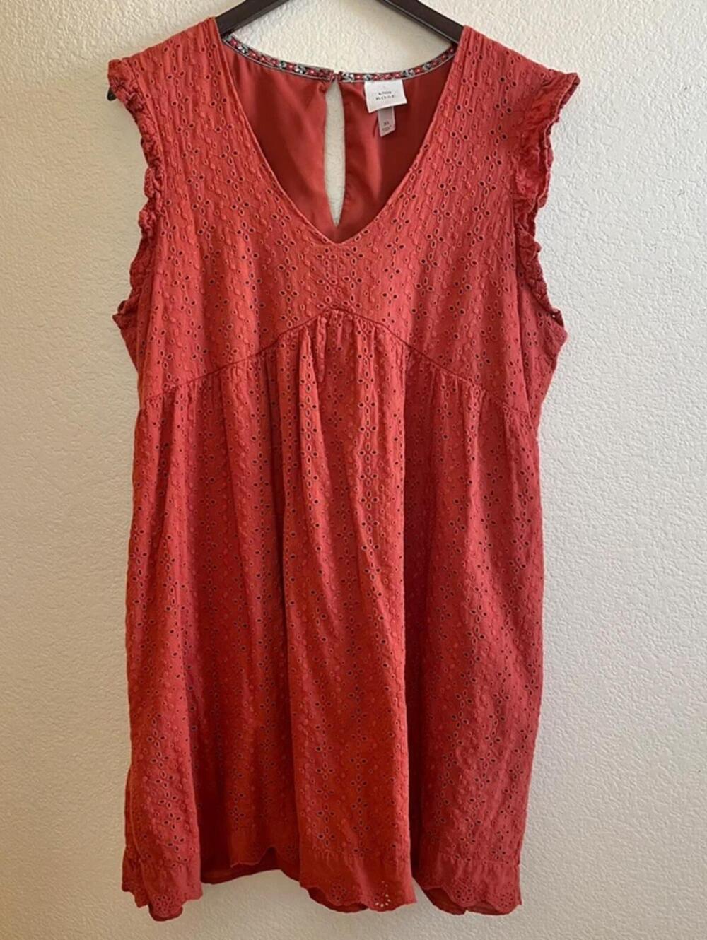 Knox Rose eyelet spring and summer dress